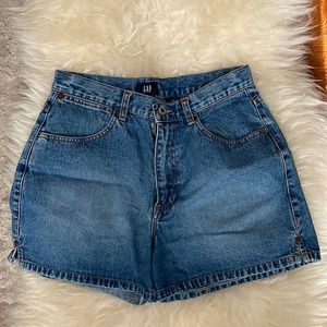 Dark Wash Denim Shorts